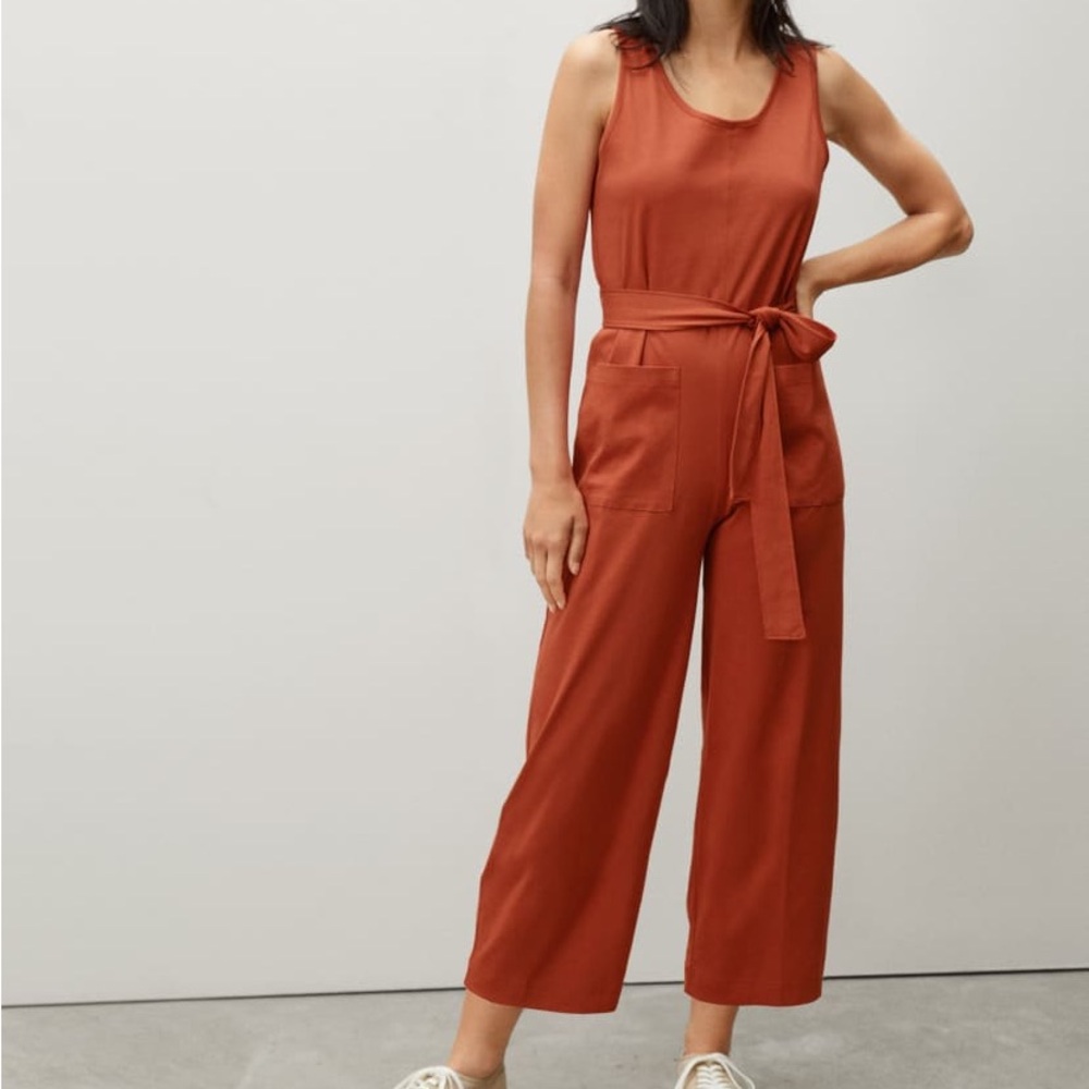 Everlane Rust Jumpsuit